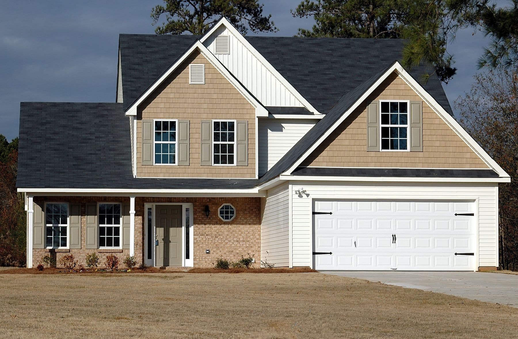 American family home